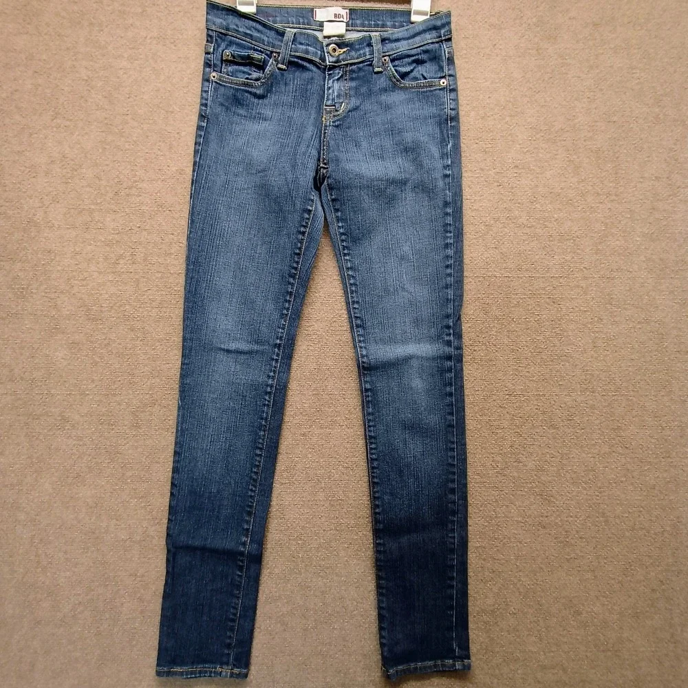 BDG Skinny Medium Blue Wash Denim Jeans‎ Women's 25x33 Urban Outfitters